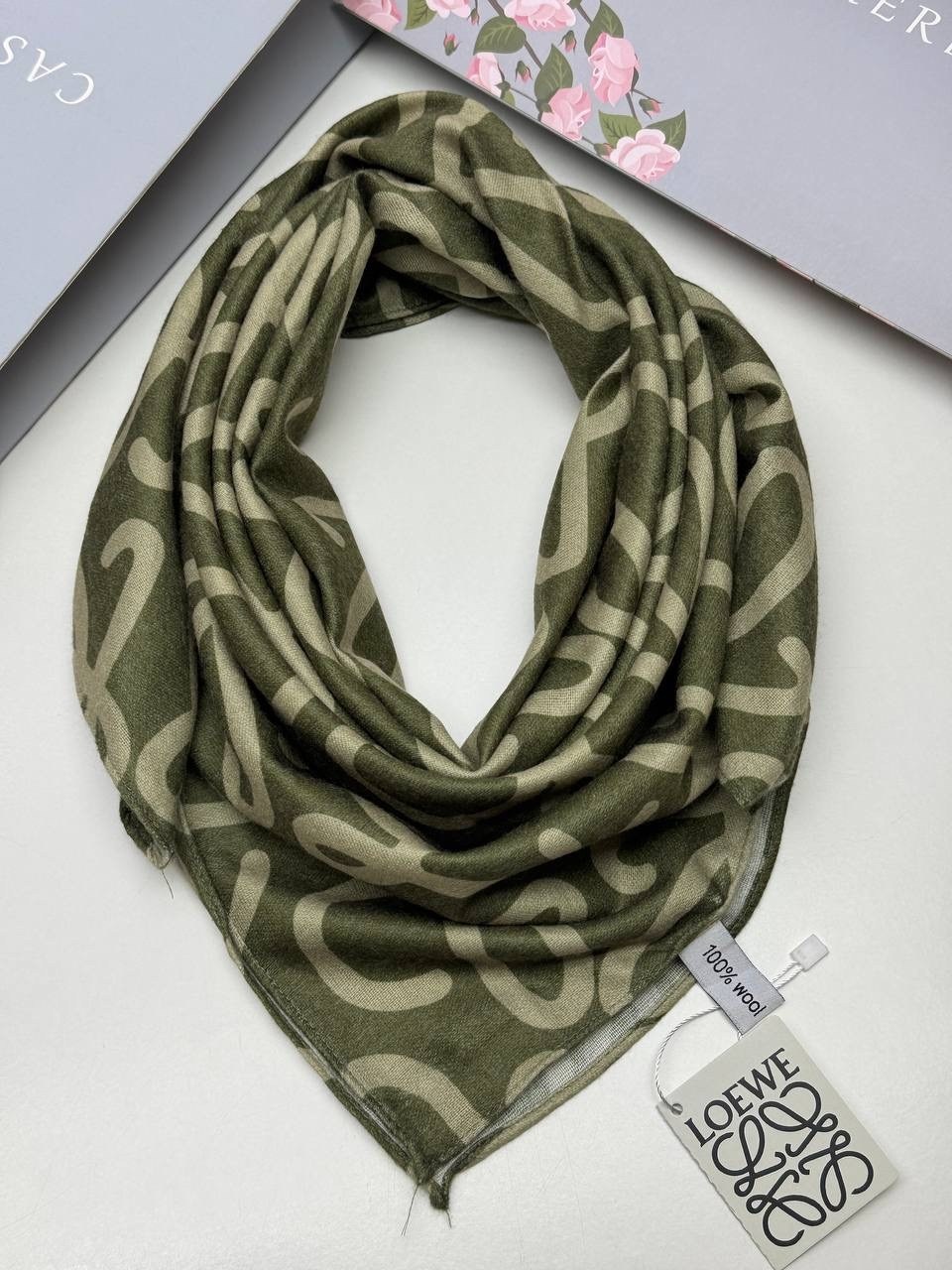 кашемировый шарф кристиан диор,платки шарф,брендовый платок,платок шелковый,платок шарф женский