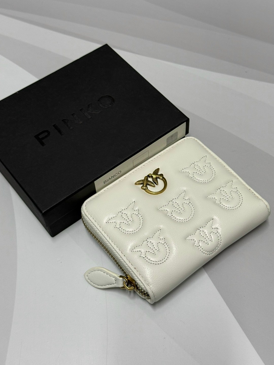 кошелек pinko,женские кошельки,кошелек pinko черный,кожаный кошелек pinko,кошельки для женщин