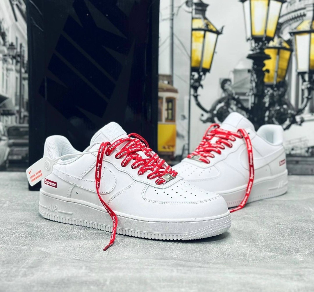 nike air force 1 low supreme white,nike air force 1 supreme,кроссовки nike air force 1 supreme,nike air force 1 low white,air force 1 supreme