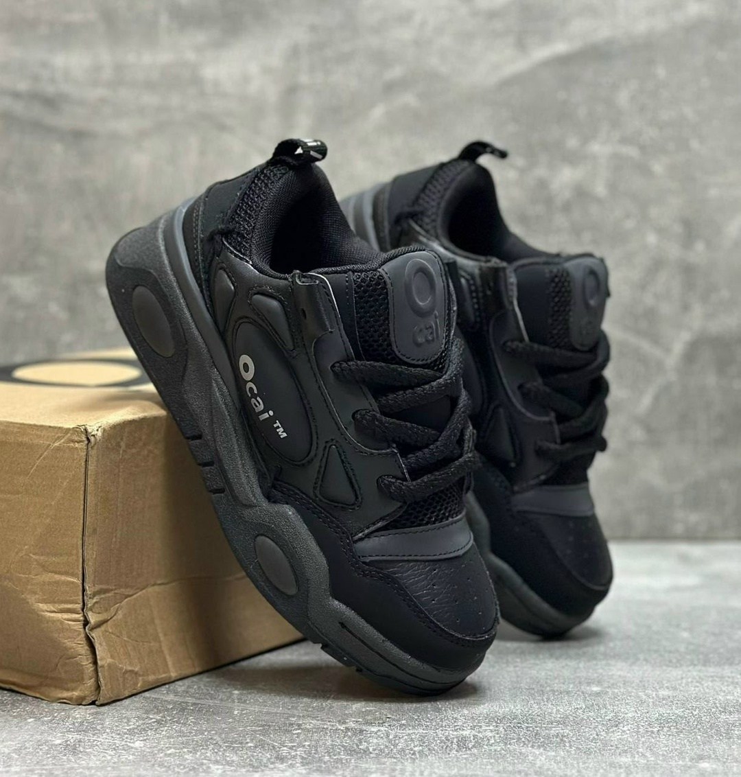 кроссовки ocai,кроссовки оригинал,черные кроссовки,кроссовки,массивные кроссовки