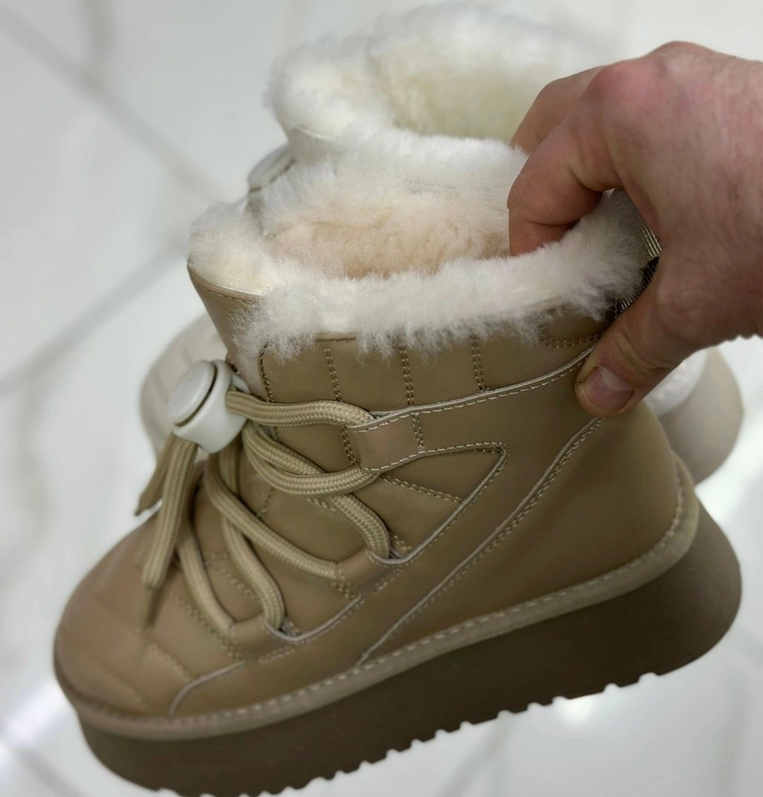 ,дутики непромокаемые зимние на платформе birkabrand цвет светло-бежевый,женские дутики,дутики зимние на платформе yourbox цвет светло-бежевый,дутики женские зимние