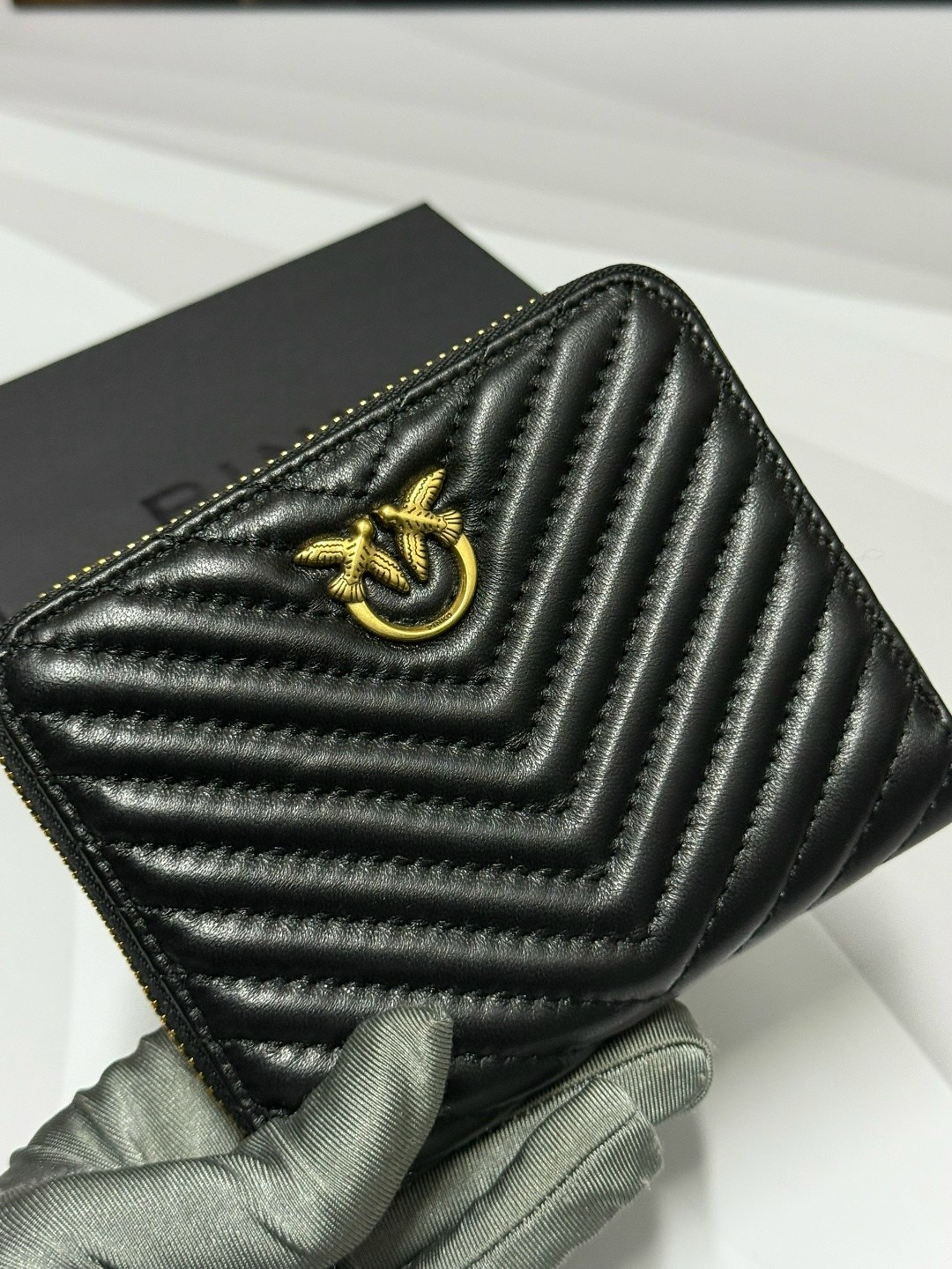 кошелек pinko,кошелек пинко женский,кошелек pinko черный,кошелек женский,кожаный кошелек pinko