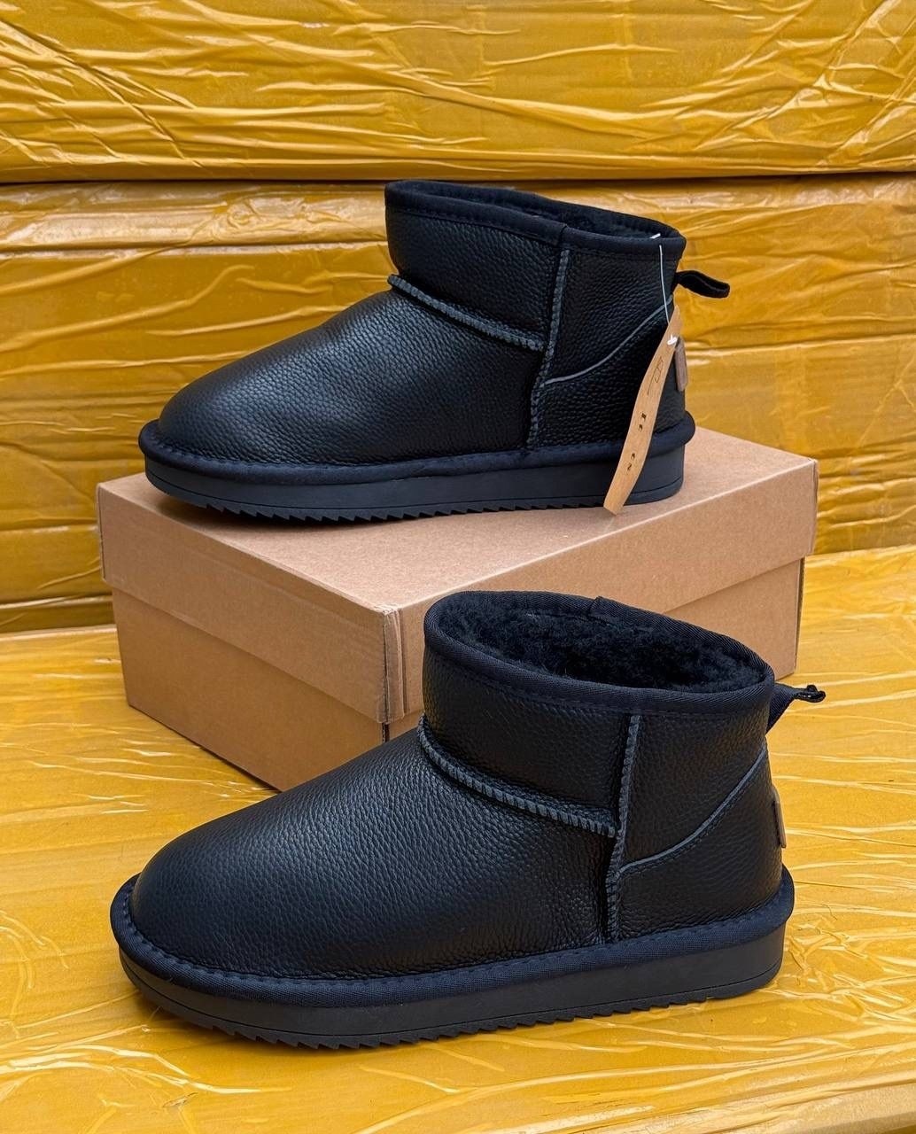 мужские угги ugg mens classic ultra mini leather black,угги мужские ugg 22-23cm черные 47 eu,угги ugg,угги женские ugg 1101-23cm черные 40 eu,угги