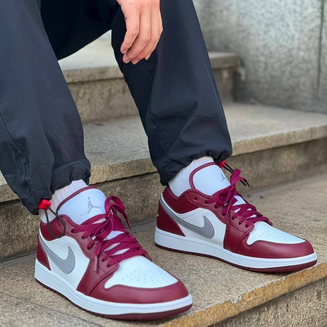 nike air jordan 1 low,кроссовки air jordan 1 low cherrywood red белый,air jordan 1 low,air jordan 1 low 'cherrywood red',кроссовки