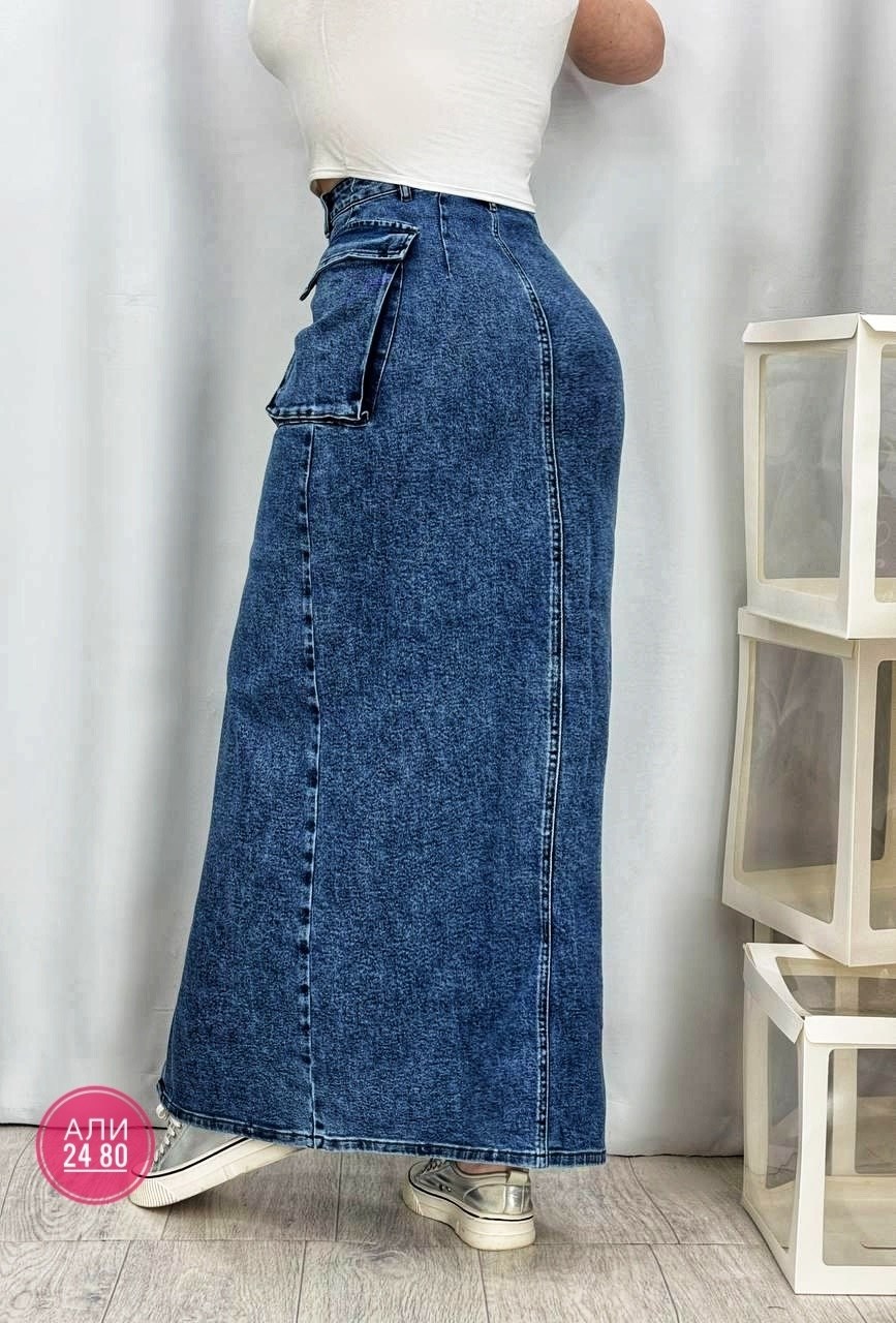 длинная джинсовая юбка с разрезом,длинная джинсовая юбка с разрезом спереди,джинсовая юбка,джинсовая длинная юбка,джинсовая юбка макси