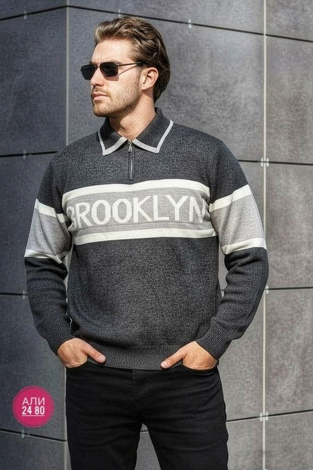 свитер plover wear на каждый день,свитер джемпер,свитера мужская,свитер,стильный вязаный свитер