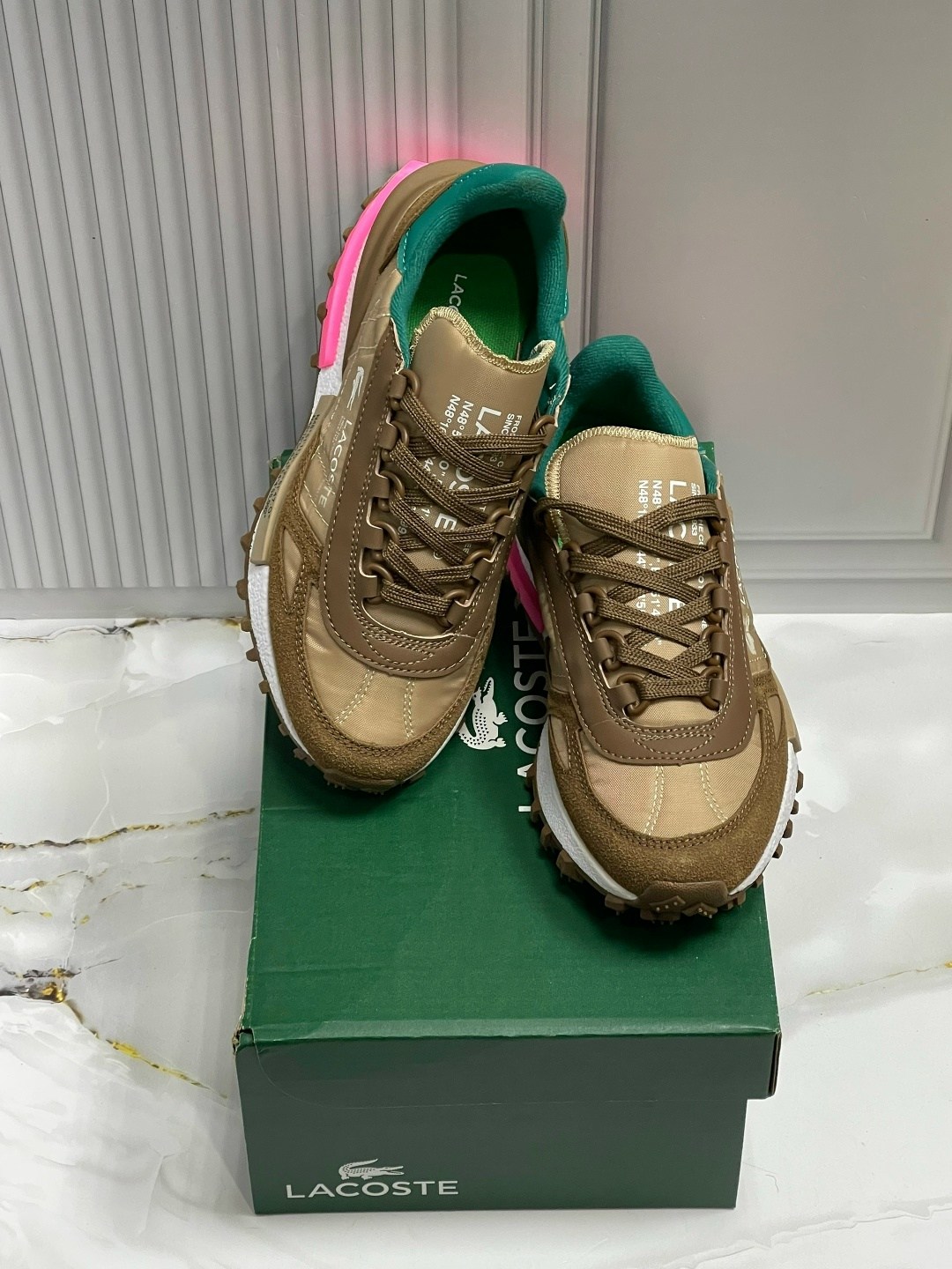 кроссовки женские lacoste elite active коричневый,кроссовки lacoste elite active,кроссовки lacoste,кроссовки женские новые lacoste premium,кроссовки для образа жизни женские низкие lacoste, цвет light