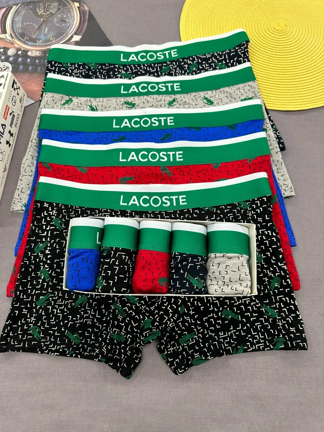 трусы лакост мужские,трусы мужские lacoste,набор мужских трусов lacoste,lacoste трусы мужские набор,комплект трусов боксеры lacoste