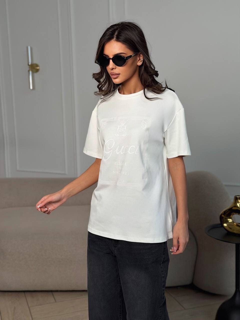 футболка y2k оверсайз zi-bella цвет шоколадный,женская футболка,футболка y2k оверсайз,футболки оверсайз,женская футболка оверсайз