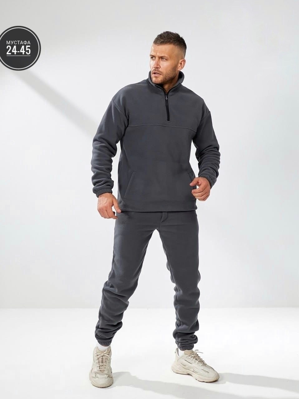костюм двойка мужской "страйкер х" флис (р-ры: 46-58) хаки,флисовая кофта,флисовая толстовка,мужской костюм на флисе,мужской спортивный костюм на флисе