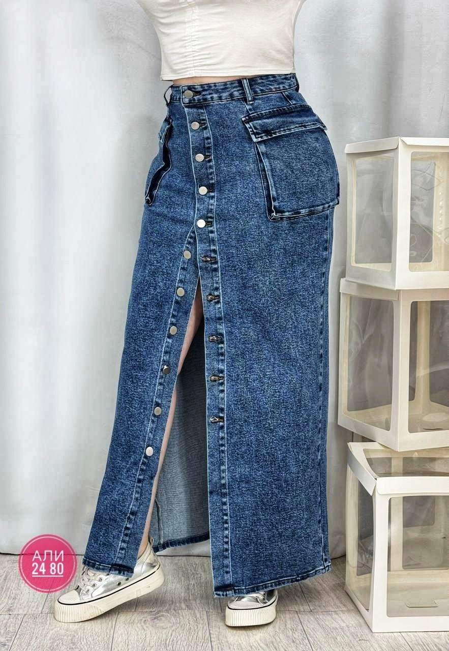 длинная джинсовая юбка с разрезом,длинная джинсовая юбка с разрезом спереди,джинсовая юбка,джинсовая длинная юбка,джинсовая юбка макси