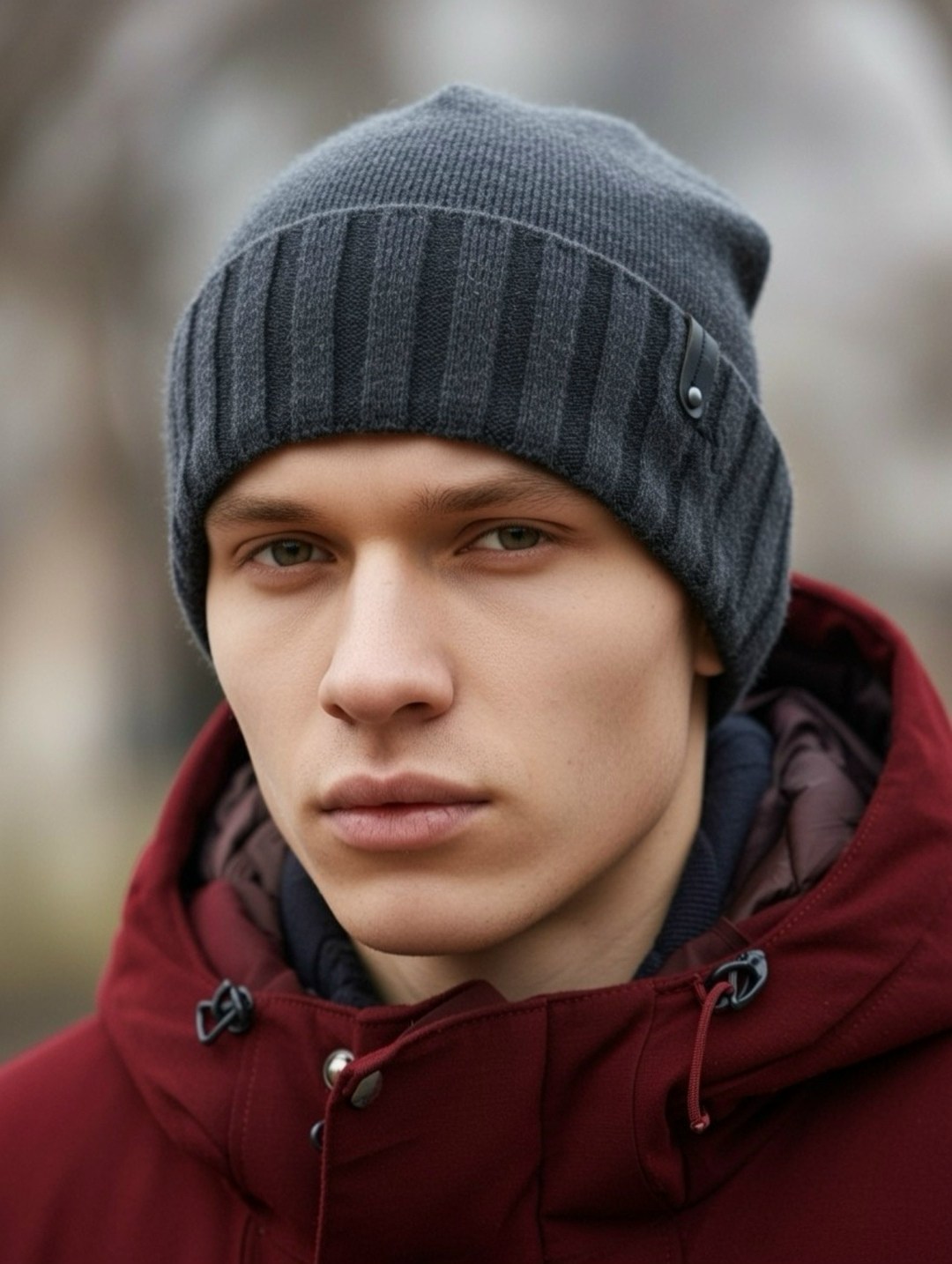шапка для мужчин,мужская шапка,шапка мужская вязаная,шапка мужская с отворотом,шапка зимняя мужская