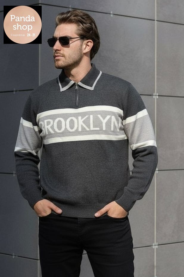 свитер plover wear на каждый день,мужские свитера,свитер,свитер поло,стильный вязаный свитер