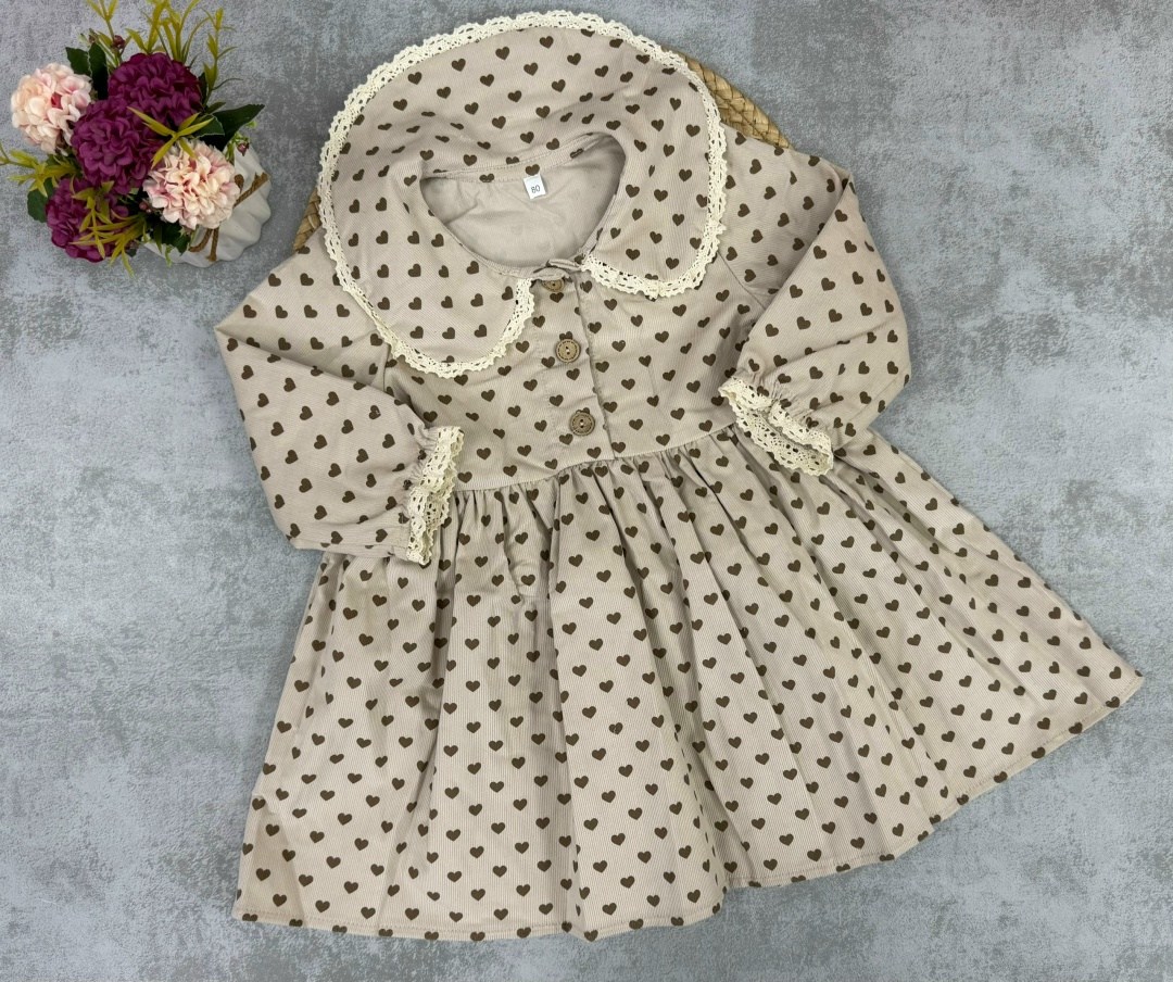 платье для девочки,платье для малыша,платье детская,детское платье с воротничком,платье из фланели для девочки