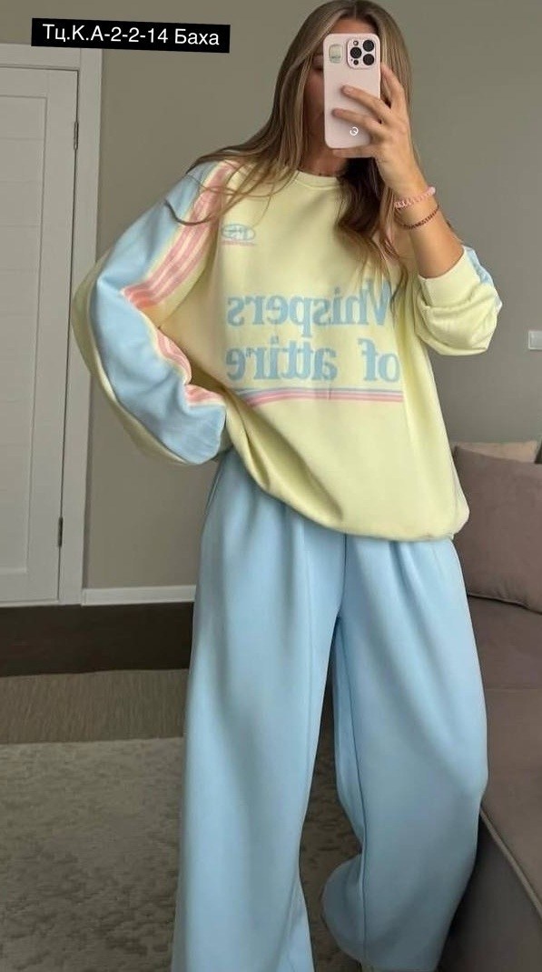 свитшот attire свободного кроя,костюм на флисе,оверсайз свитшот,спортивный костюм,оверсайз толстовка