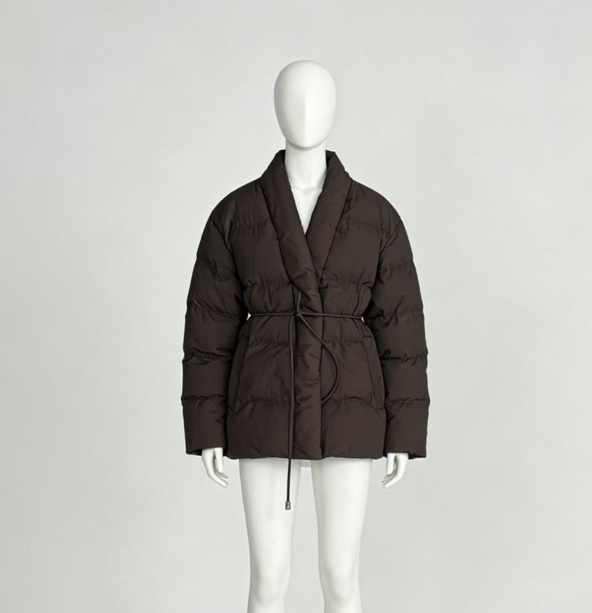 куртка женская,куртка пуховик,куртка женская concept club 10200620013 коричневая xl,куртка answear lab коричневый,пуховики оверсайз