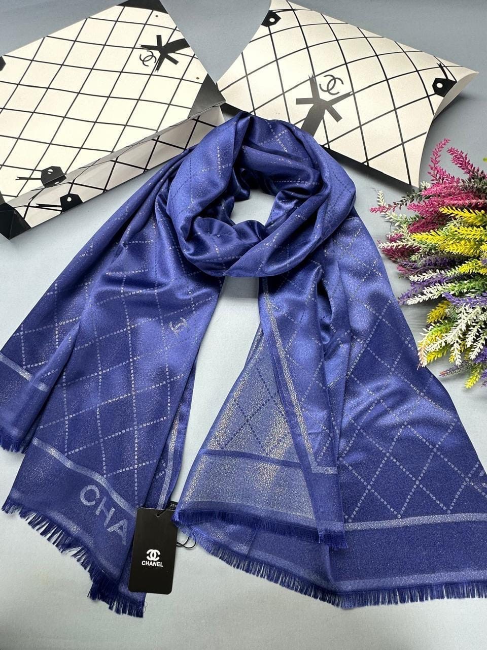 палантин теплый,шарфы и платки,палантин chanel,палантин женские,палантин