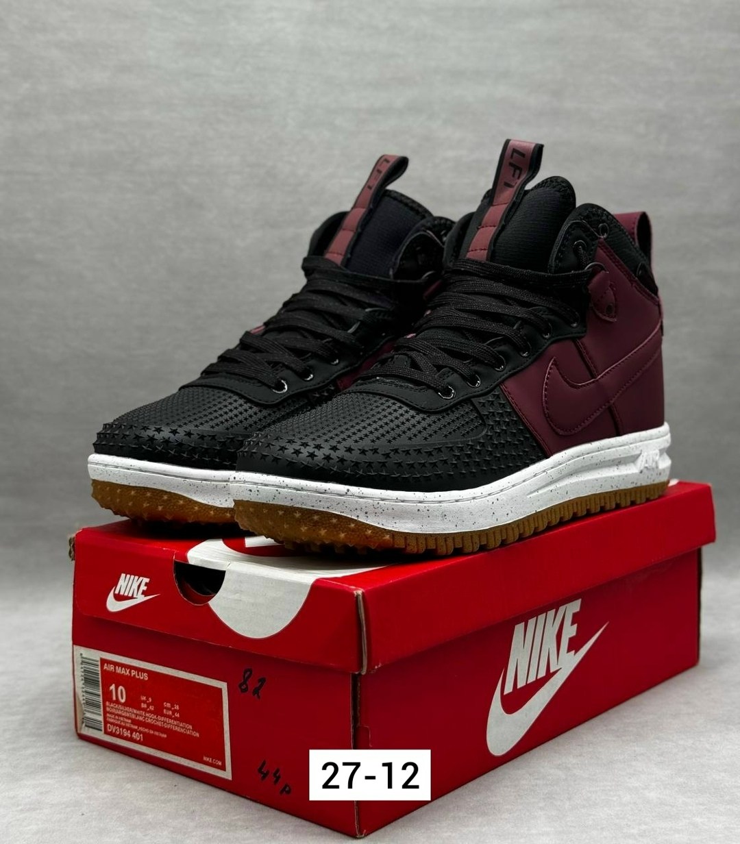 кроссовки nike lunar force 1 duckboot,nike lunar force 1 duckboot,nike lunar force 1 duckboot бордовые,nike lunar force 1 duckboot red,кроссовки nike lunar force 1