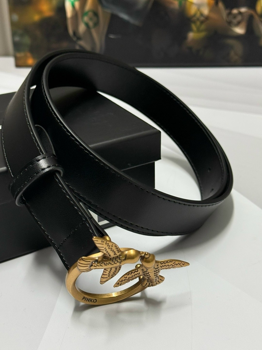 ремень пинко оригинал,ремень pinko,ремень женский pinko,ремень черный pinko,женский ремень