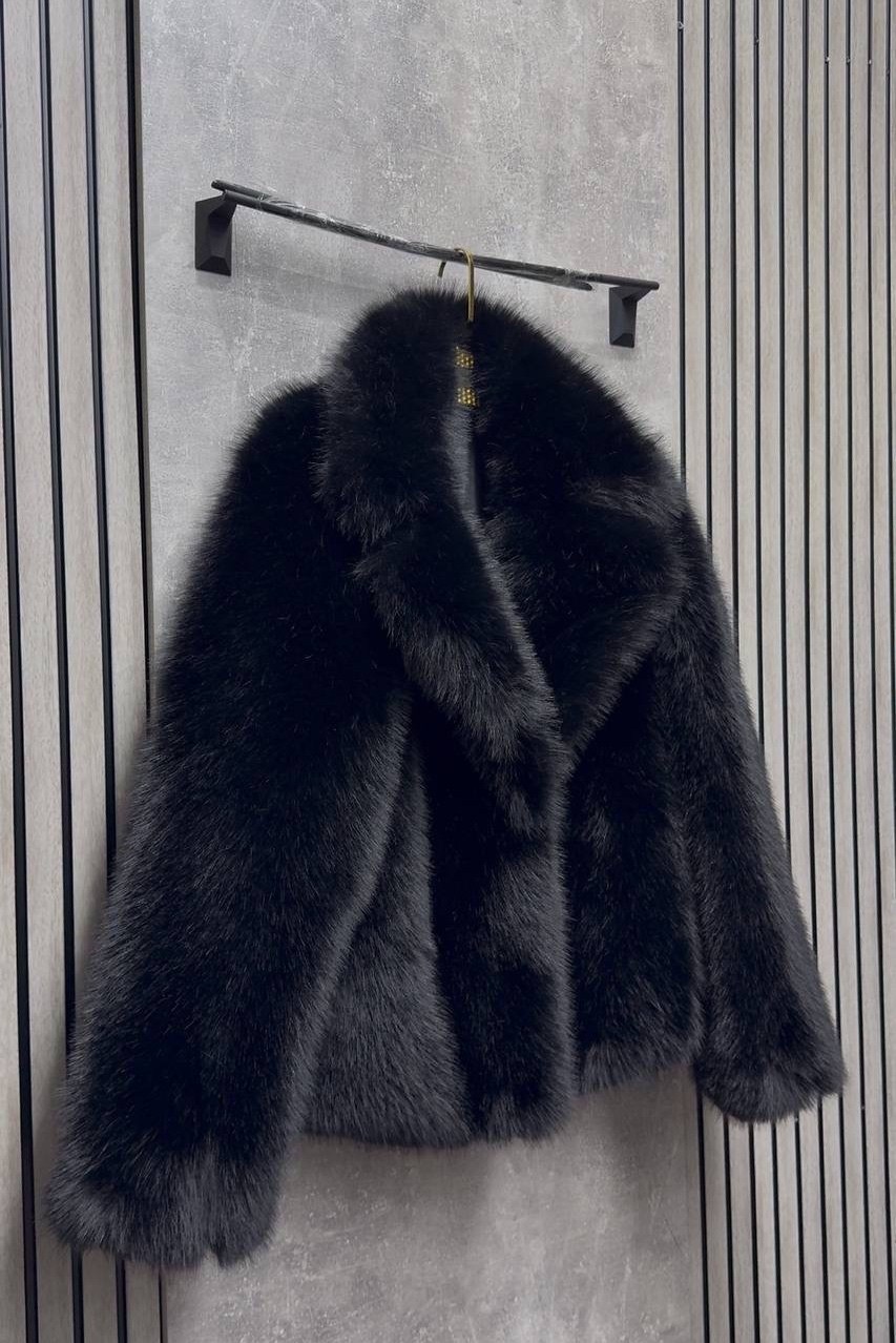 шуба искусственная,шуба короткая серая экомех yana furs,шубка,шуба искусственная короткая,женская шуба