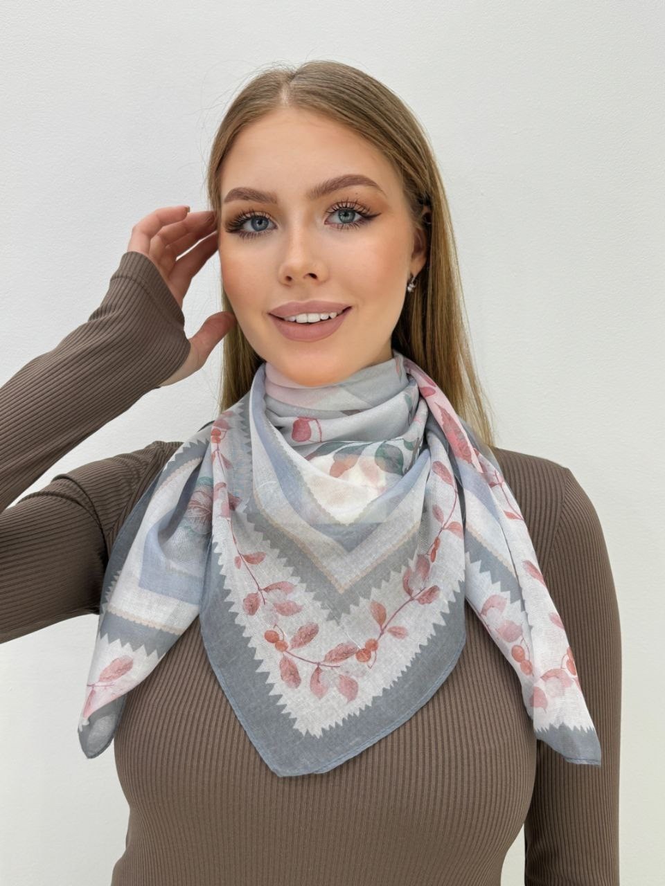 платок женский,платок goldengala модная коллекция,платки и шарфы,шелковые платки,платки шелковый на голову и шею