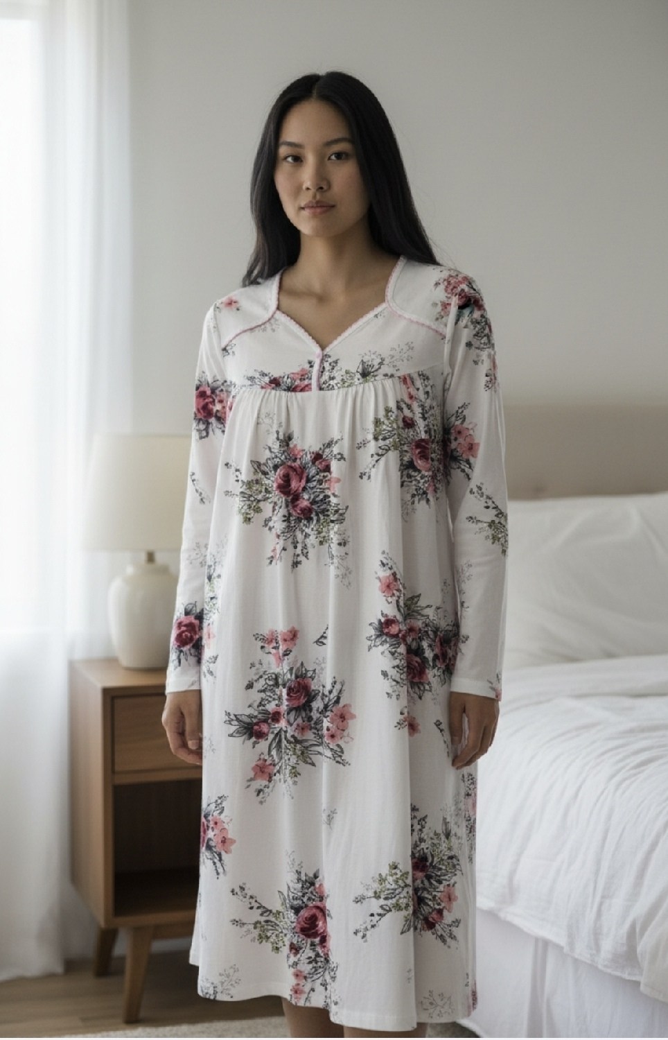 ночная рубашка,ночная сорочка длинная,ночная сорочка,ночная сорочка длинная хлопок,ночная рубашка женская