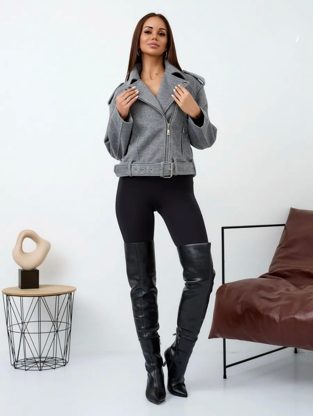 пальто косуха,полупальто косуха драповое оверсайз демисезон джесс,куртка косуха драповая оверсайз chauzi,шерстяная косуха из пальтовой ткани ptiza 213966036,куртка женская