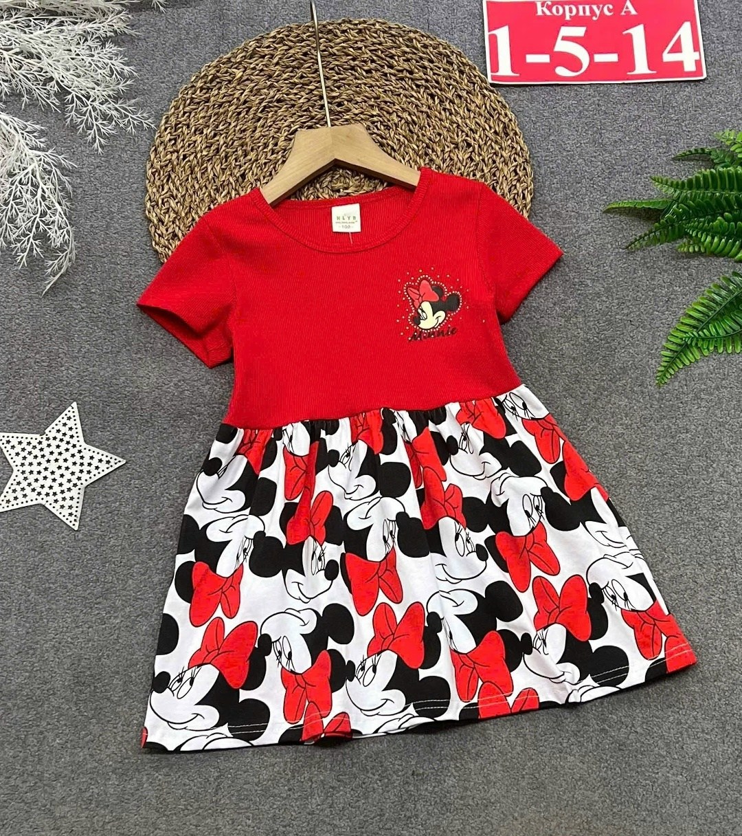 платье для девочек,летнее платье для девочек,платье минни маус,платье для девочки с принтом,платье детская