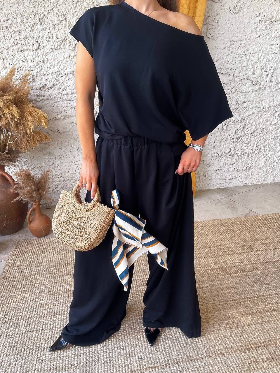 женские костюмы,костюм черный,костюм с брюками,брюки комплект,брючный костюм с топом