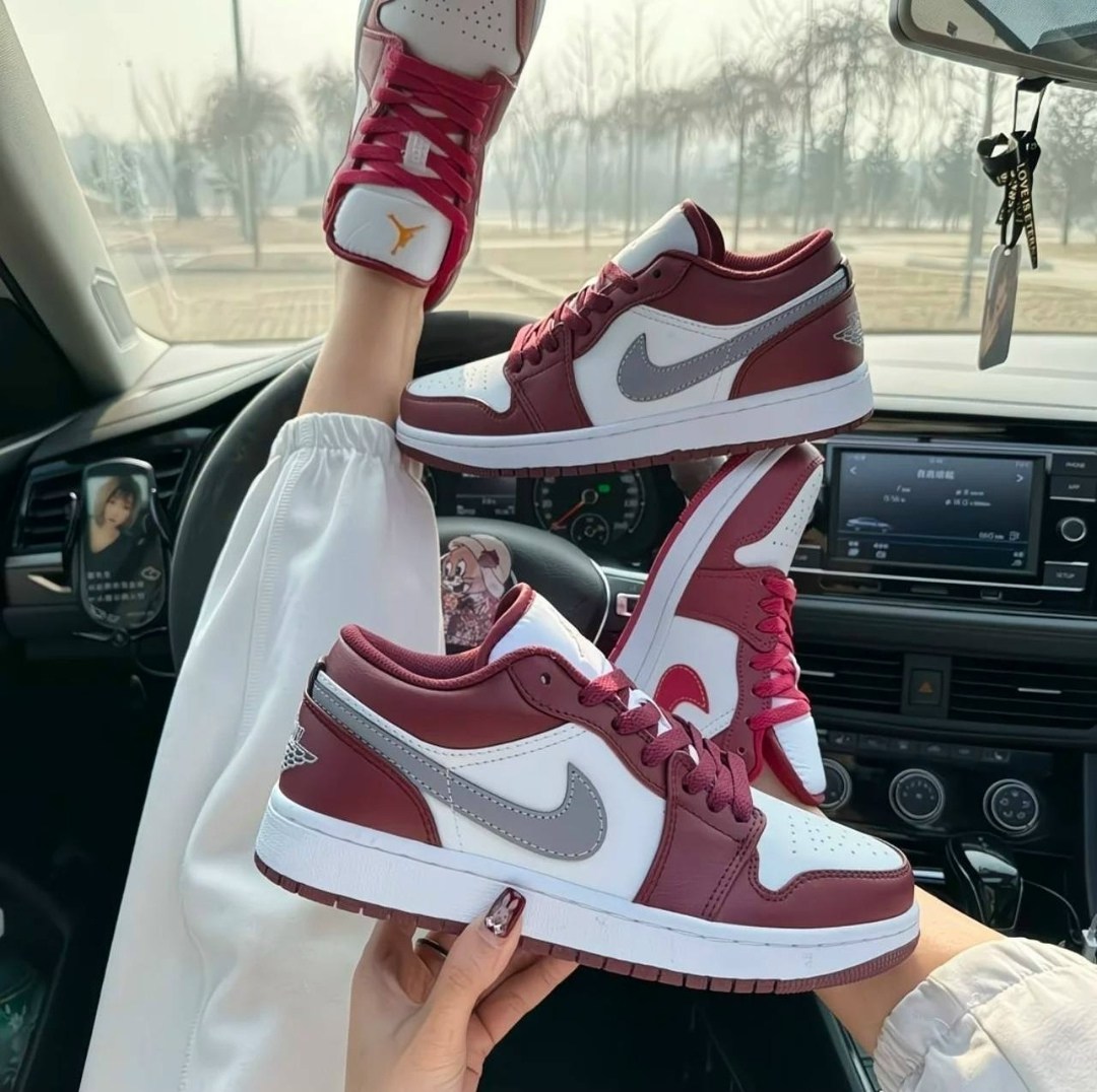 nike air jordan 1 low,кроссовки air jordan 1 low cherrywood red белый,air jordan 1 low,air jordan 1 low 'cherrywood red',кроссовки