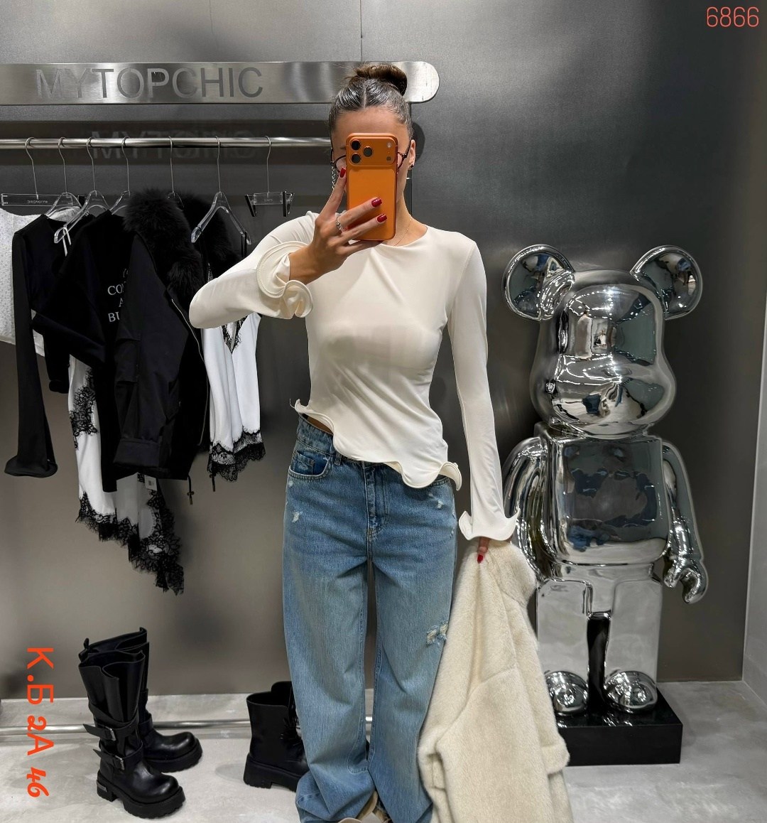 лонгслив с длинными рукавами клеш moewer 314379123,лонгслив облегающий с длинным рукавом клеш cantarni,женская кофта,лонгслив с длинными рукавами клеш moewer цвет коричневый,лонгслив