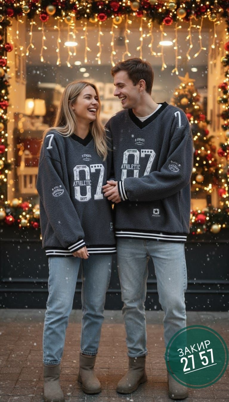 свитшот женская,свитшот женский белый,девушка,фотосессии зимой,свитер с принтом вязаный теплый с горлом original siberia