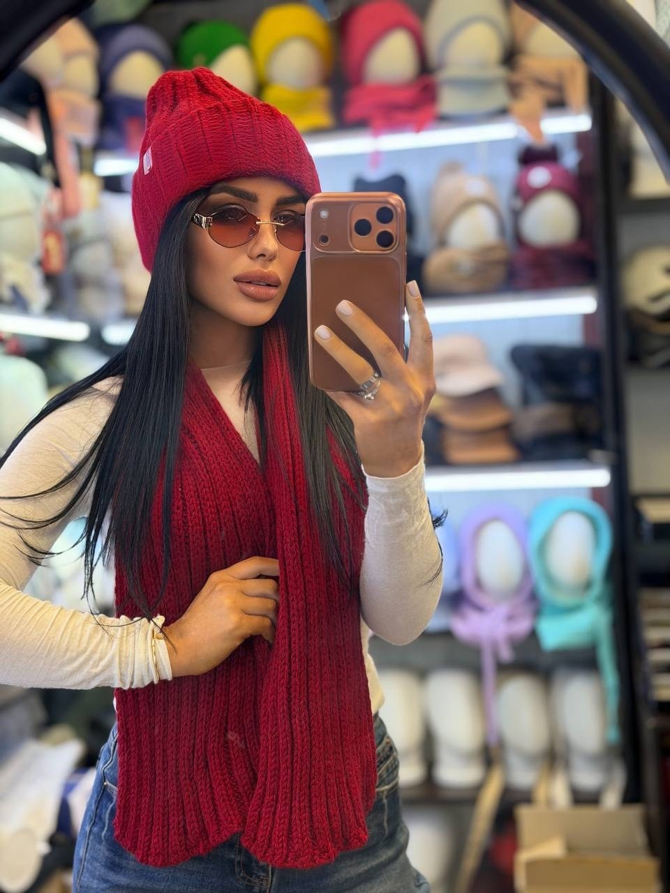 шапка шарф,шапка шарф набор,вязаная шапка женская,комплект женский шапка и шарф,комплект шапка и шарф