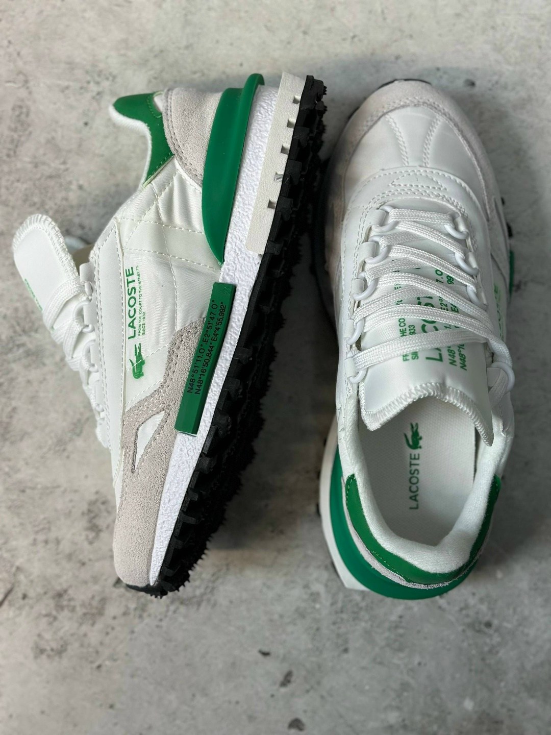 кроссовки lacoste,кроссовки lacoste мужские,кроссовки elite active lacoste,кроссовки lacoste elite active бело-зеленого цвета,кроссовки lacoste кроссовки