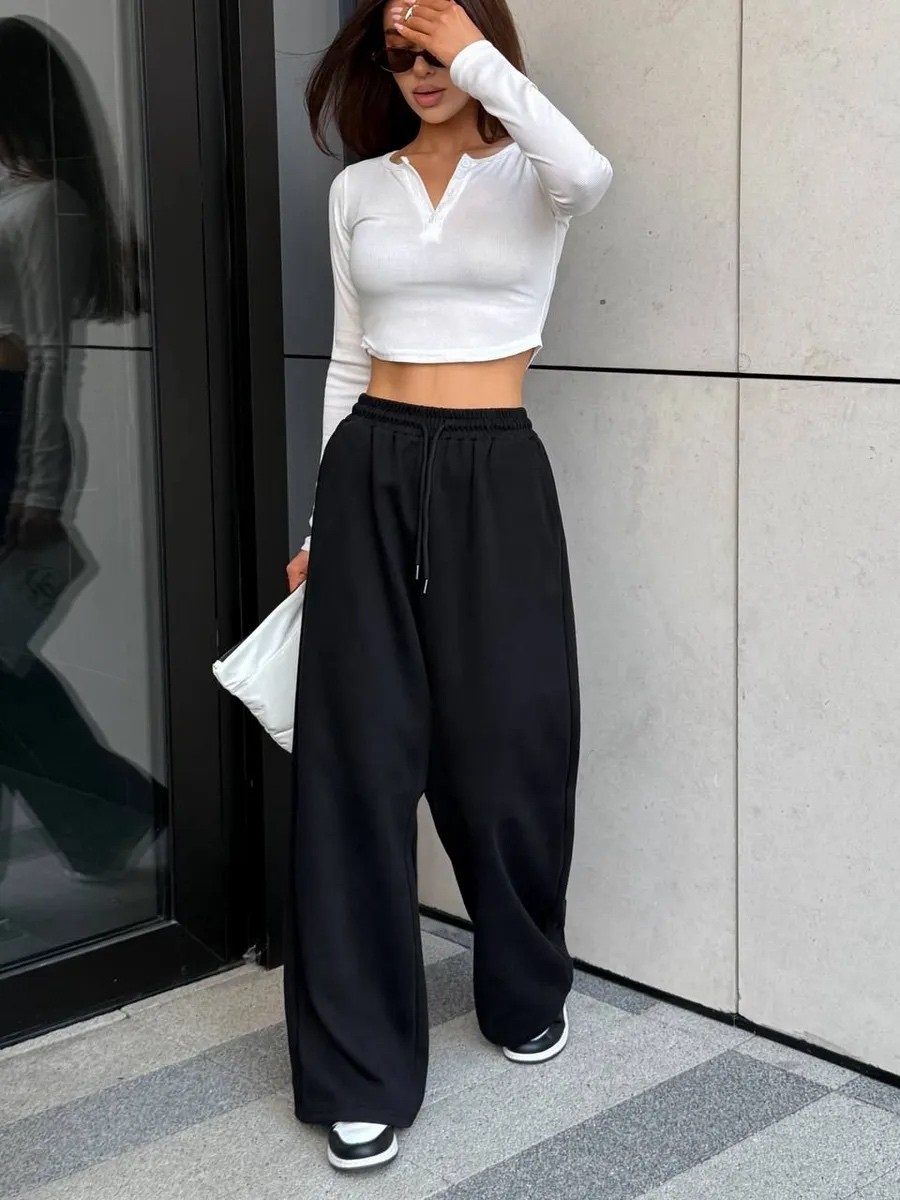 брюки широкие,брюки палаццо,штаны широкие,брюки спортивные,брюки в спортивном стиле