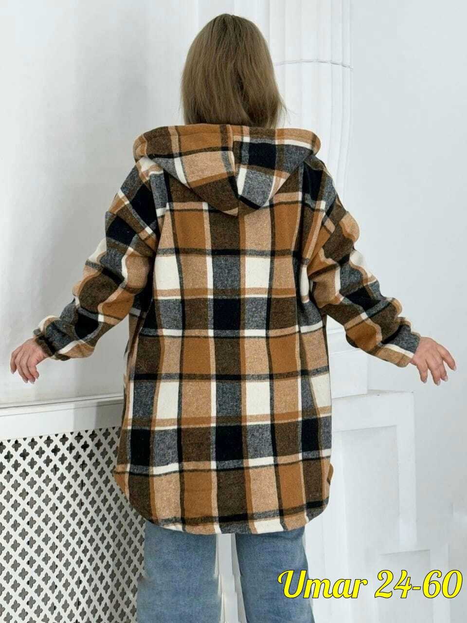 рубашка теплая в клетку удлиненная,рубашка теплая в клетку,женская рубашка,теплая рубашка,кофта в клетку