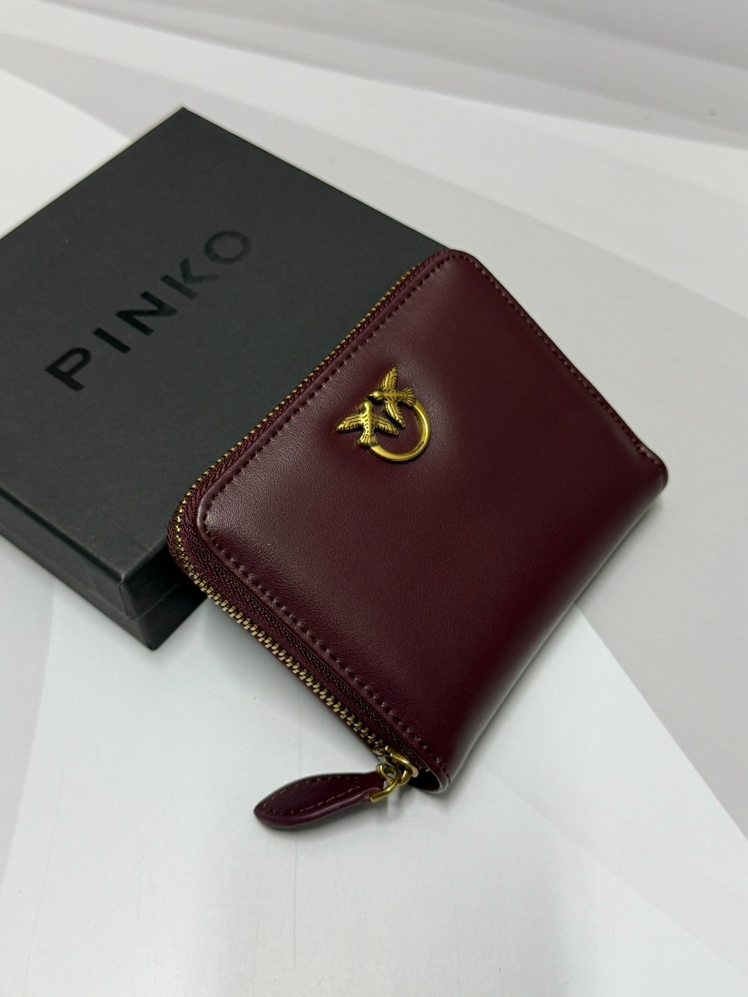 кошелек pinko,кожаный кошелек pinko,кошелек pinko красный,кошелек пинко женский,женские кошельки