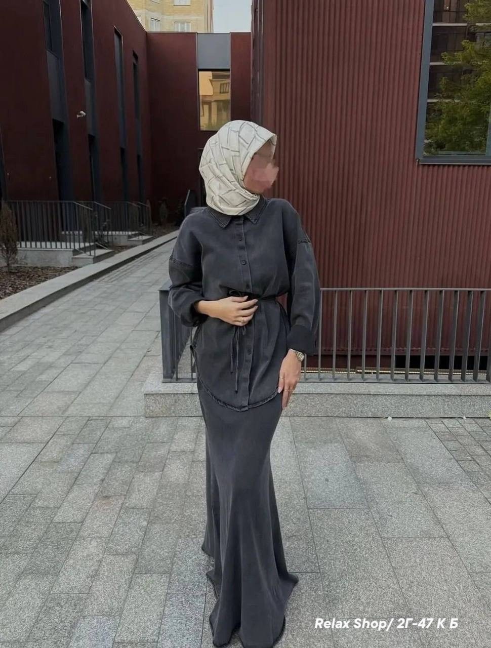 костюм мусульманский,мусульманская одежда,костюм мусульманский двойка,мусульманский костюм двойка кофта с макси юбкой,мусульманская платья
