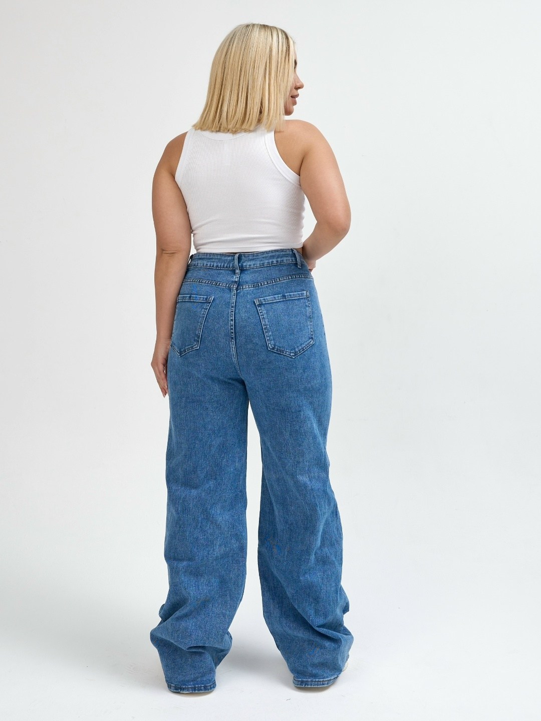женские джинсы,джинсы широкие,джинсы,джинсы голубые,джинсы широкие женские
