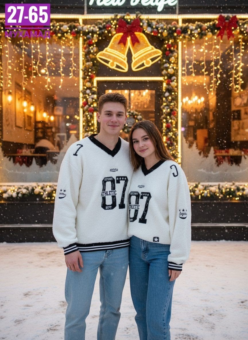 девушка,фотосессии зимой,парень кати адушкиной сема,свитер с принтом вязаный теплый с горлом original siberia,свитшот женский белый