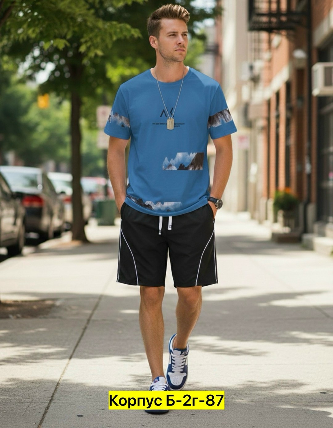 костюм шорты с футболкой летний спортивный,шорты мужские спортивные,мужская мода,мужские шорты,костюм спортивный мужской
