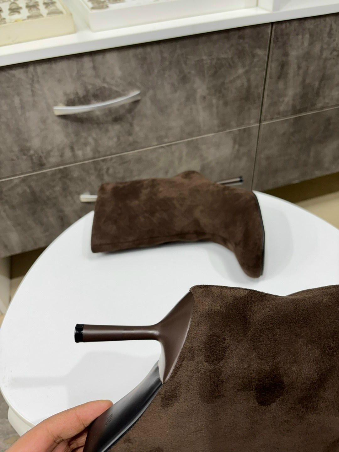 ботильоны замшевые,ботильоны демисезонные на каблуке шпильке londri 306973163,женские ботильоны,,ботильоны демисезонные на каблуке шпильке londri