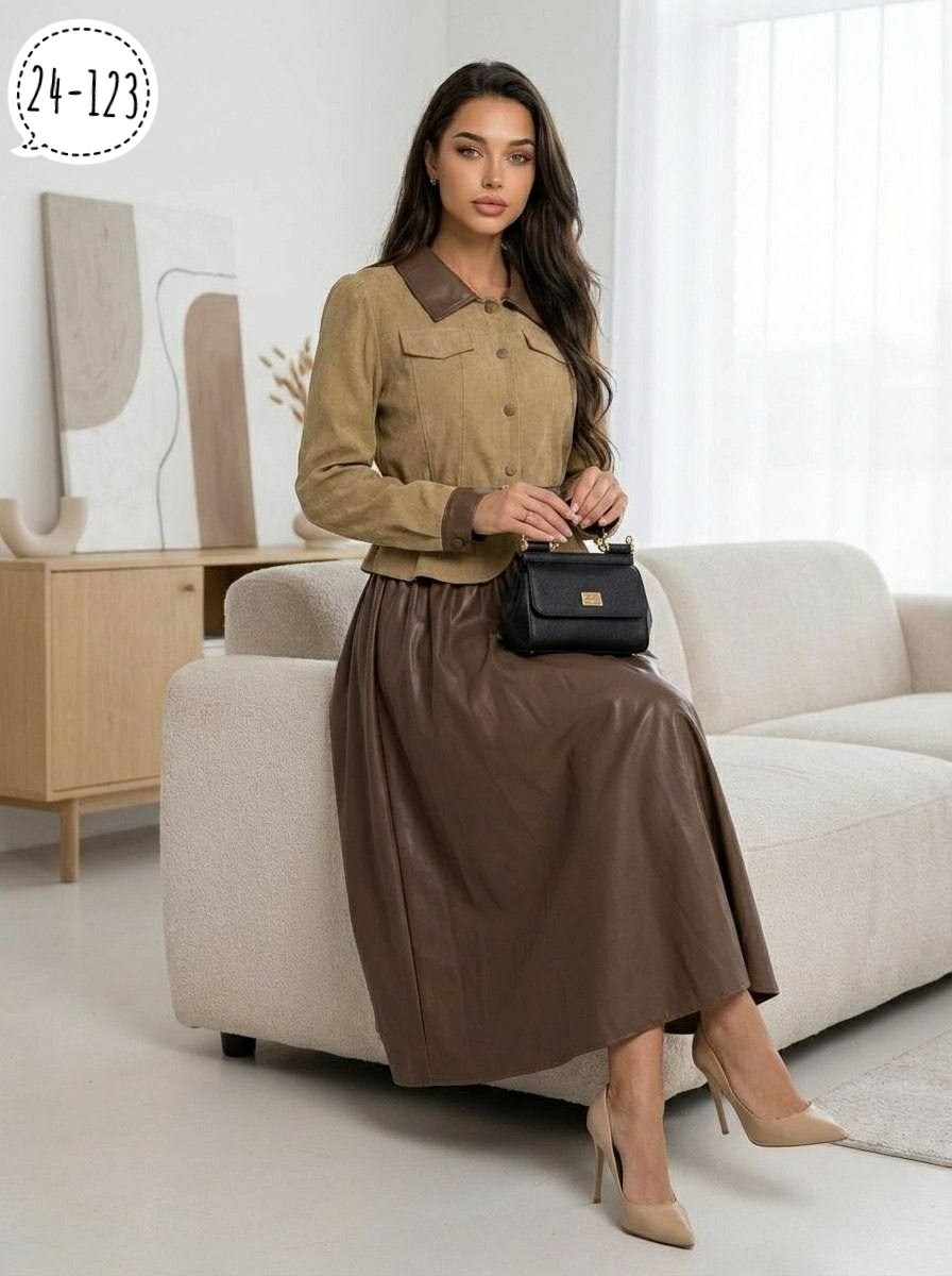 костюм женский с юбкой,костюм с платьем,костюм с юбкой,костюм женский,женская юбка миди miu miu бежевого цвета