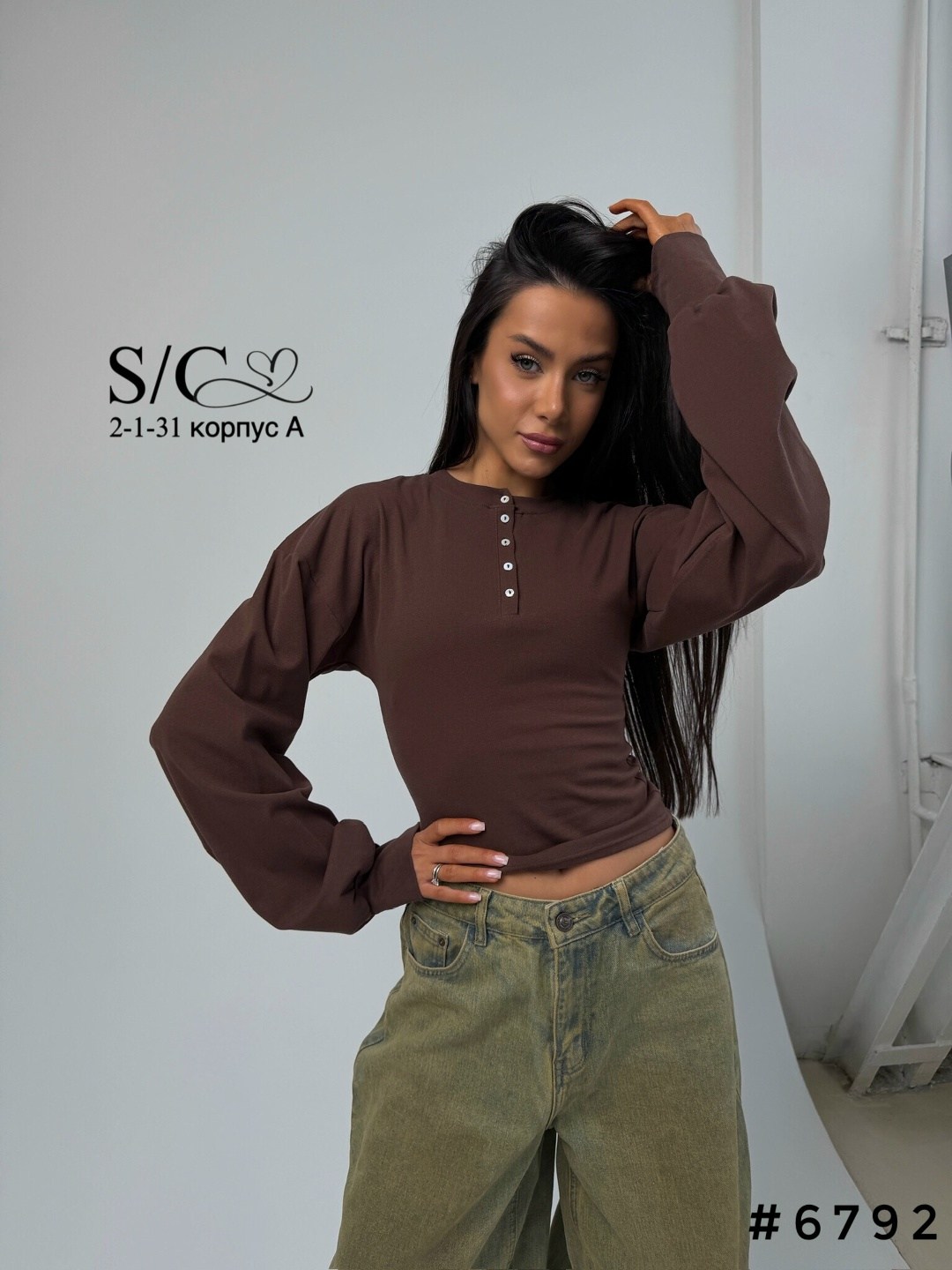женская кофта,свитшот женская,свитер укороченная,кофта коричневая