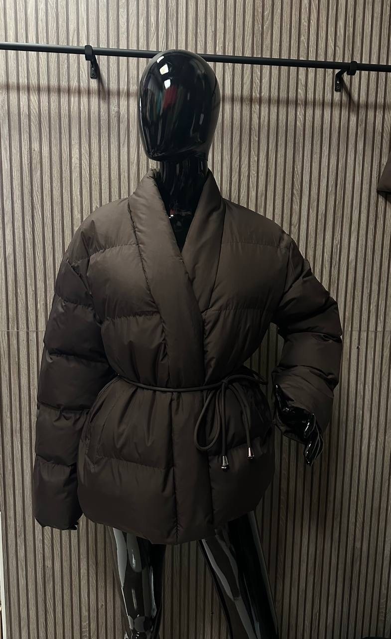 куртка женская,куртка пуховик,куртка женская concept club 10200620013 коричневая xl,куртка answear lab коричневый,пуховики оверсайз