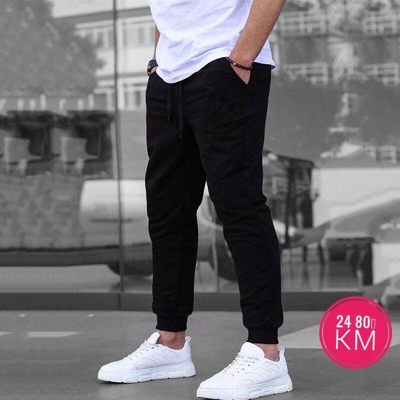 мужские черные эластичные спортивные штаны,зауженные спортивки,спортивные штаны,штаны мужские,брюки джоггеры