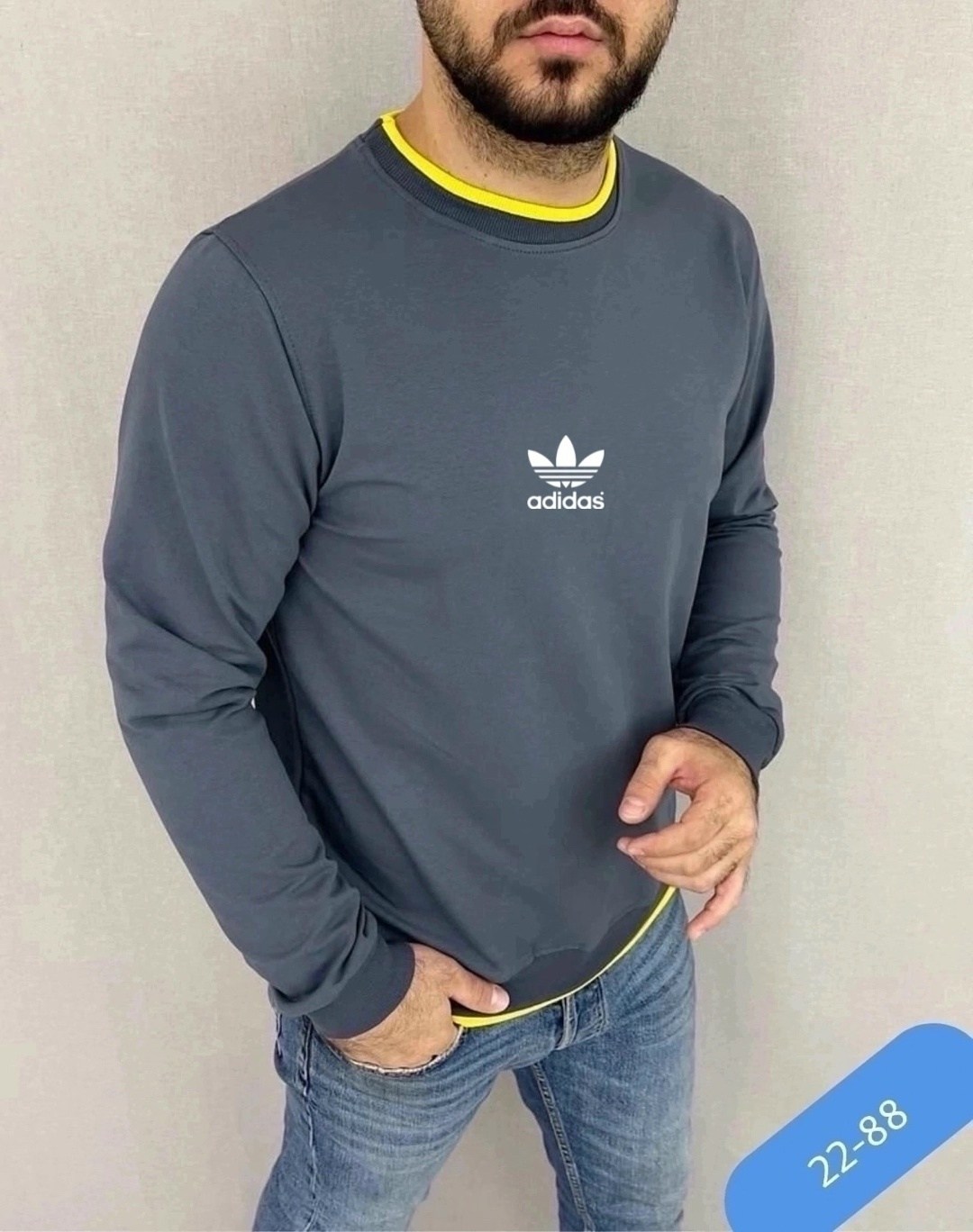 свитшот мужской adidas,свитшот мужская,свитшот повседневный,свитшот адидас белый мужской,кофта толстовка