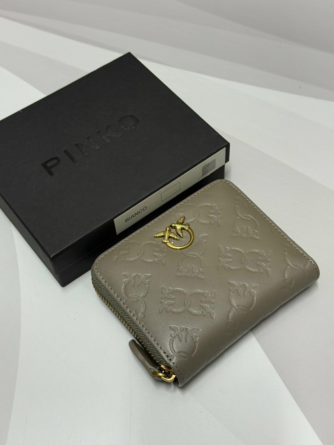 кошелек pinko,женские кошельки,кошелек pinko черный,кожаный кошелек pinko,кошельки для женщин