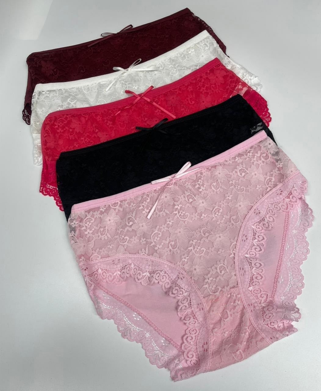 трусы женские набор хлопок 5шт нижнее белье кружева слипы,трусы женские 5 шт,комплект трусов женские,комплект трусов слипы кружевные большие,женские трусы