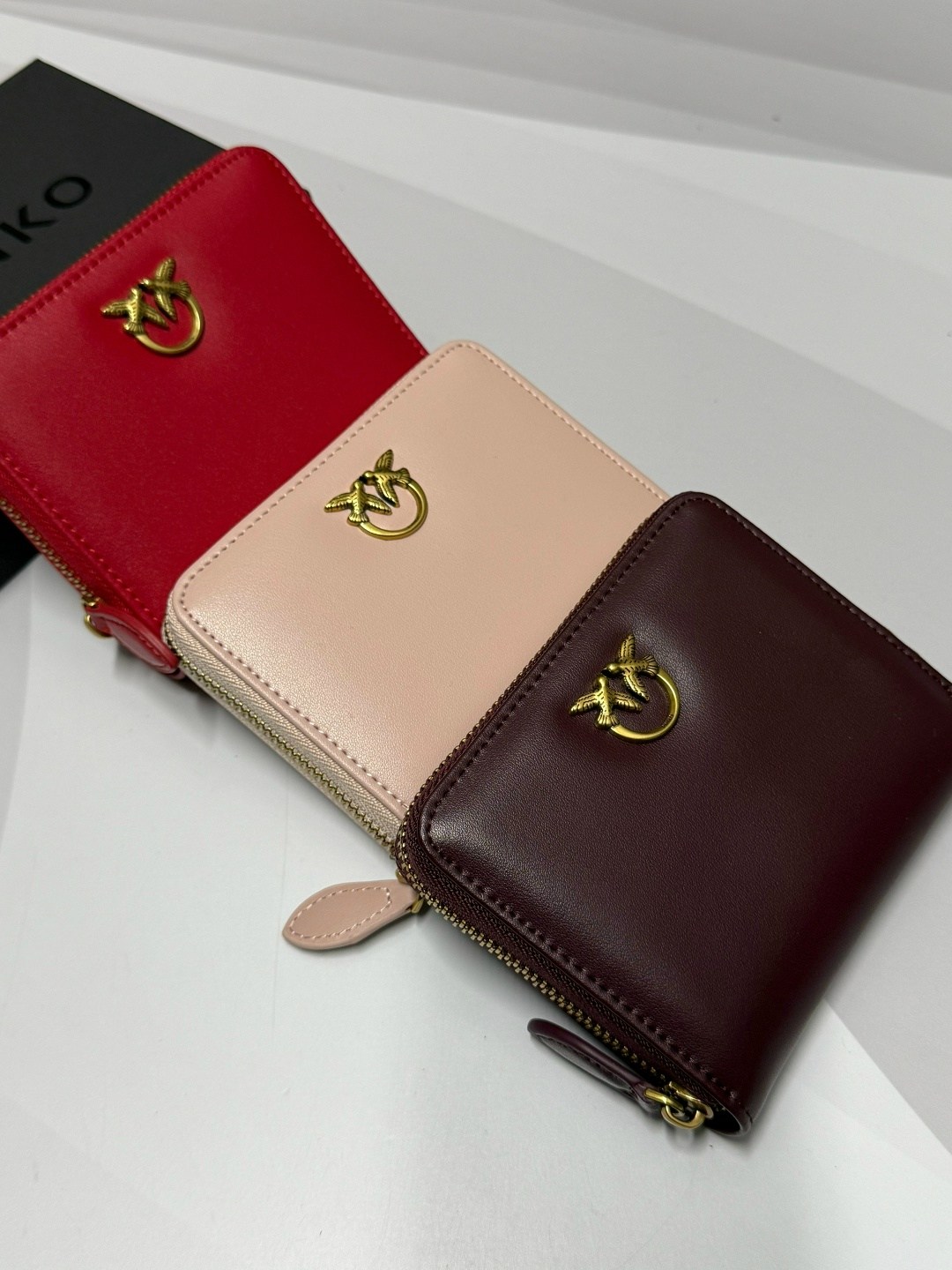 кошелек pinko,кожаный кошелек pinko,кошелек pinko красный,кошелек пинко женский,женские кошельки